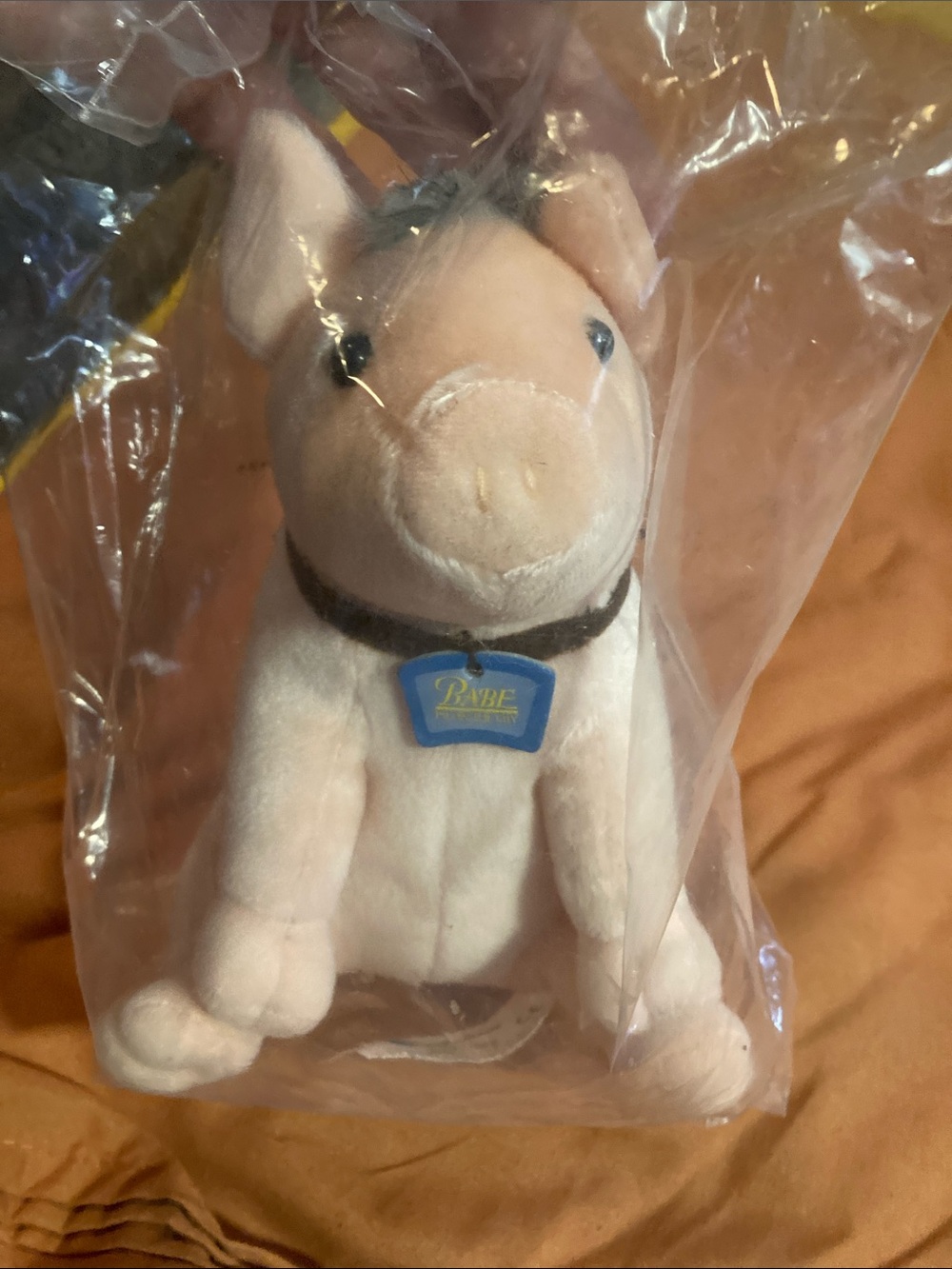 Babe the pig Plush - Soft Pink Small Pet Plush